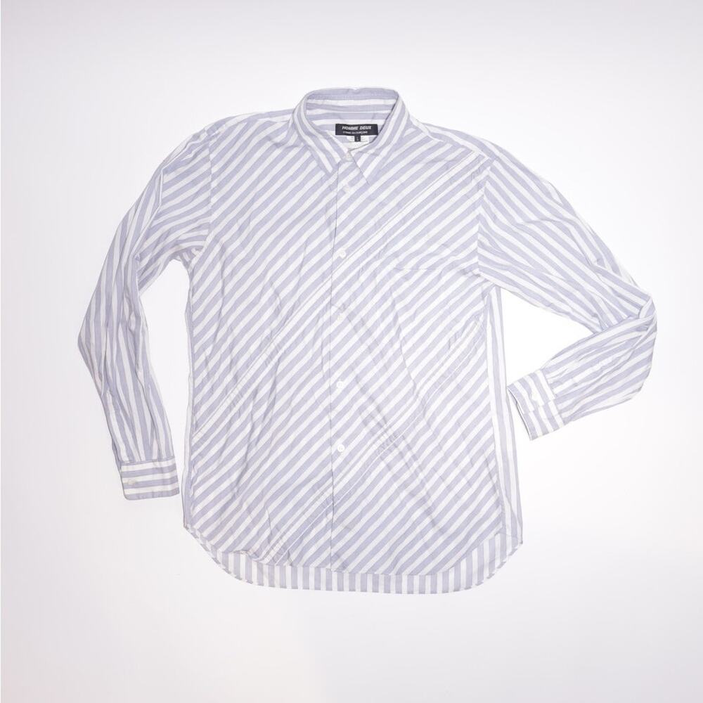 Diagonal Striped Shirt